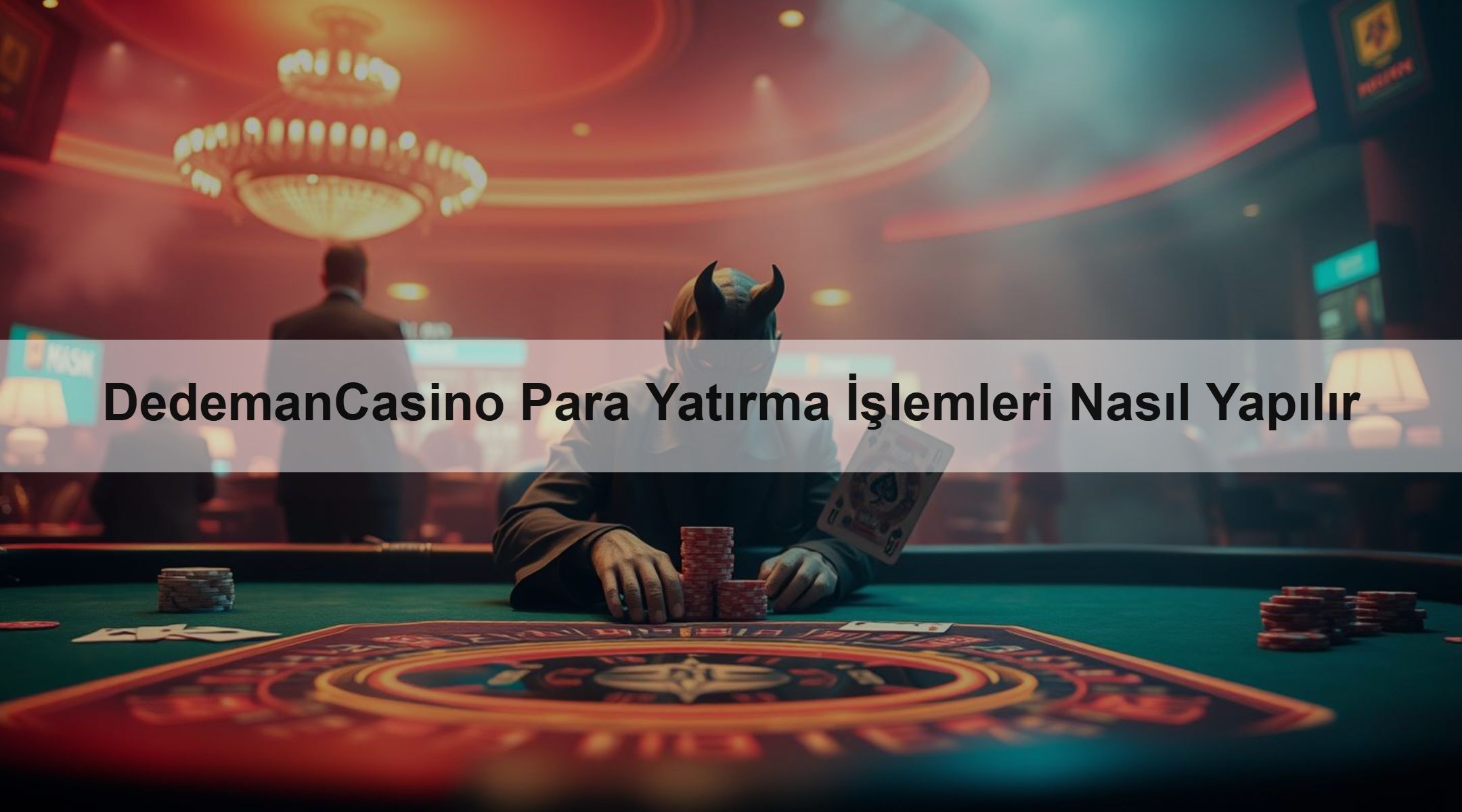 DedemanCasino Para Yatırma İşlemleri Nasıl Yapılır
