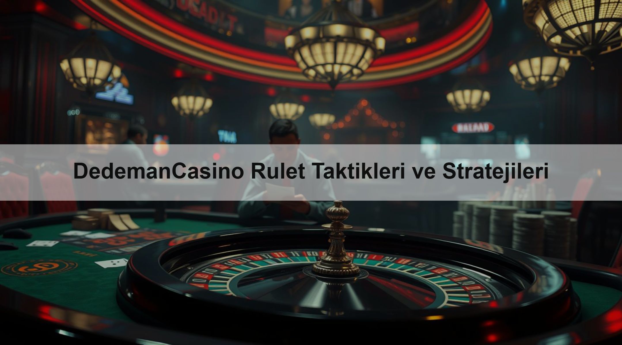 DedemanCasino Rulet Taktikleri ve Stratejileri