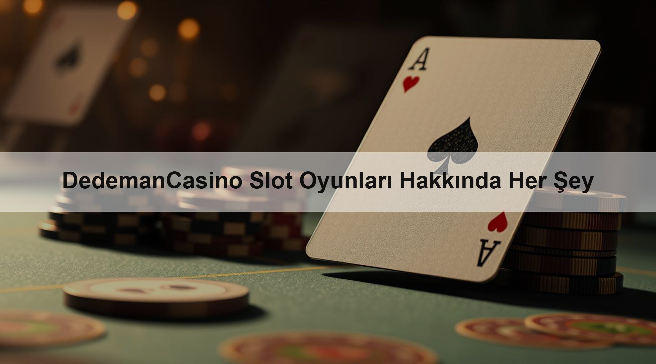 DedemanCasino Slot Oyunları Hakkında Her Şey